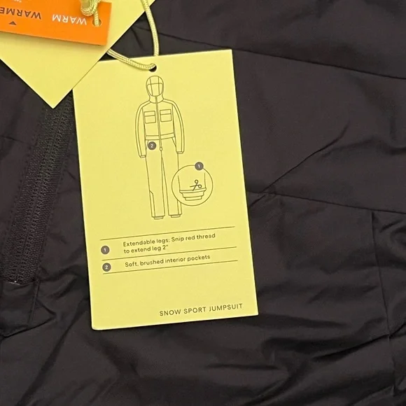 ALL IN MOTION Kids Snow Sport Jumpsuit, XS (4/5), S (6/7) or L (10/12) - Picture 15 of 15